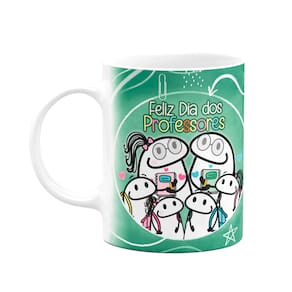 Caneca Florkito Professores - Faz nosso futuro melhor