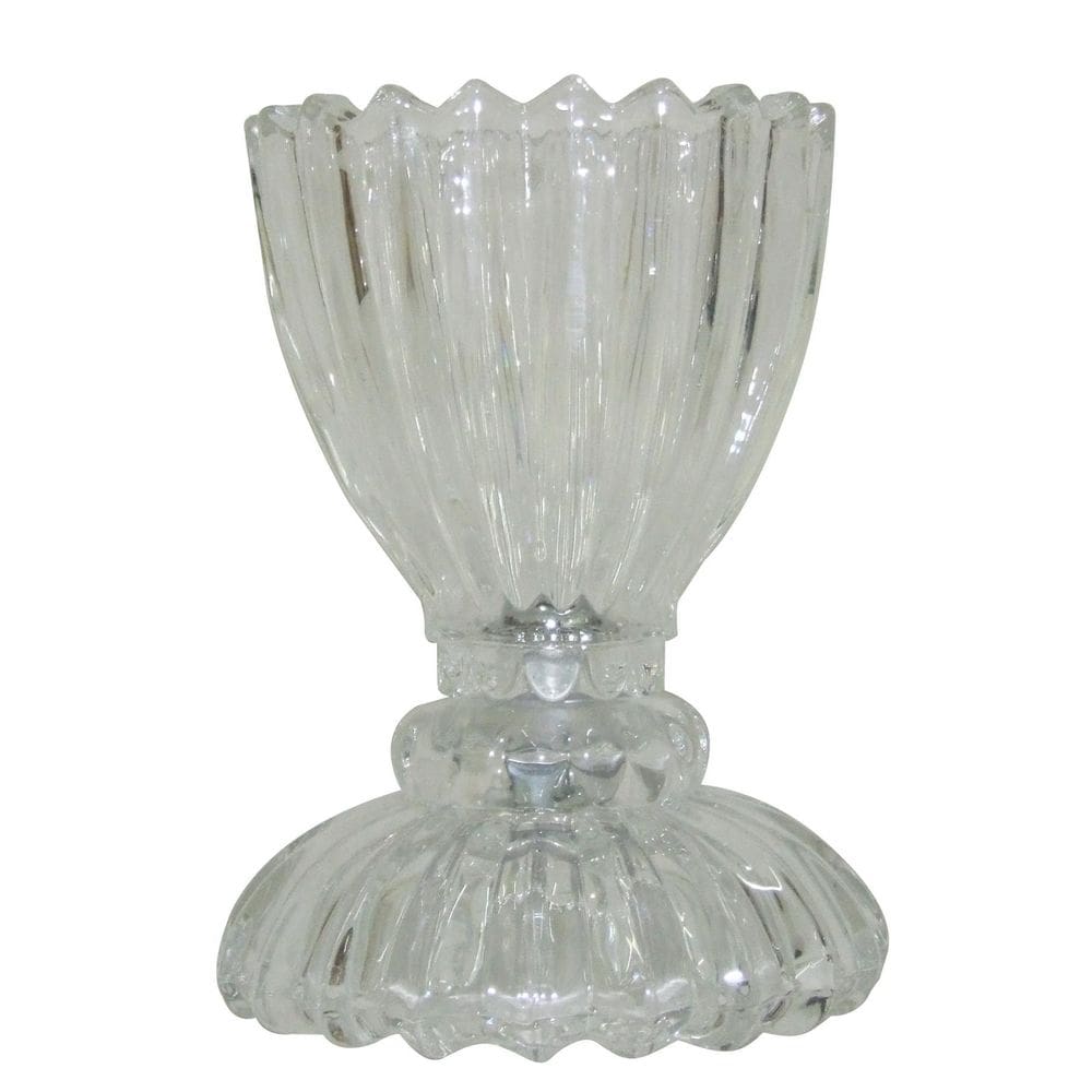 Centro De Mesa Decorativo De Vidro 13X17Cm