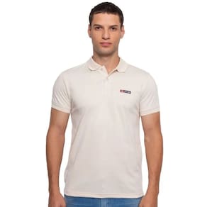 Camisa Polo Masculina Ecko Areia Bege EK291