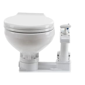 Vaso Sanitário Manual Comfort Em Louça Completo