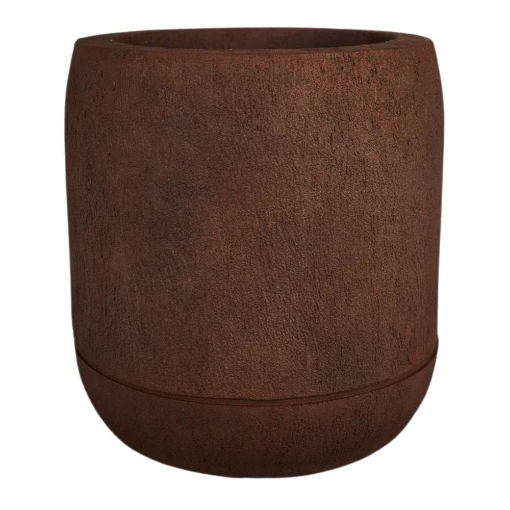 Vaso Oma 36 (27L) Cor Aço Corten JAPI
