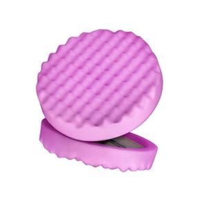 Kit Com 2 Boina Espuma Roxa Face Unica 8 Polegadas - 3M