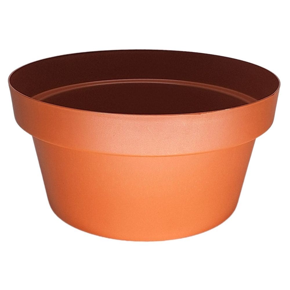 Vaso Cuia Bari Eco (25x12) Cor Terracota OKLA
