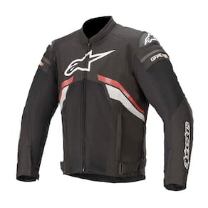 Jaqueta de motocicleta Alpinestars T-GP Plus R V3 Air Preta/Vermelha M
