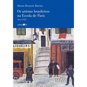 Livro Artistas Brasileiros Na Escola De Paris