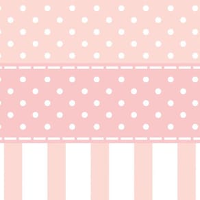 Papel De Parede Listra E Faixa Rosa Autocolante Sala Quarto