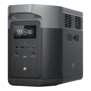 KIT Ecoflow Delta 2 Max  110V  mais  1 painel  Solar de  60W