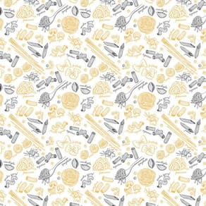 Papel Parede Macarrão Espaguete Autocolante Cozinha Lavável