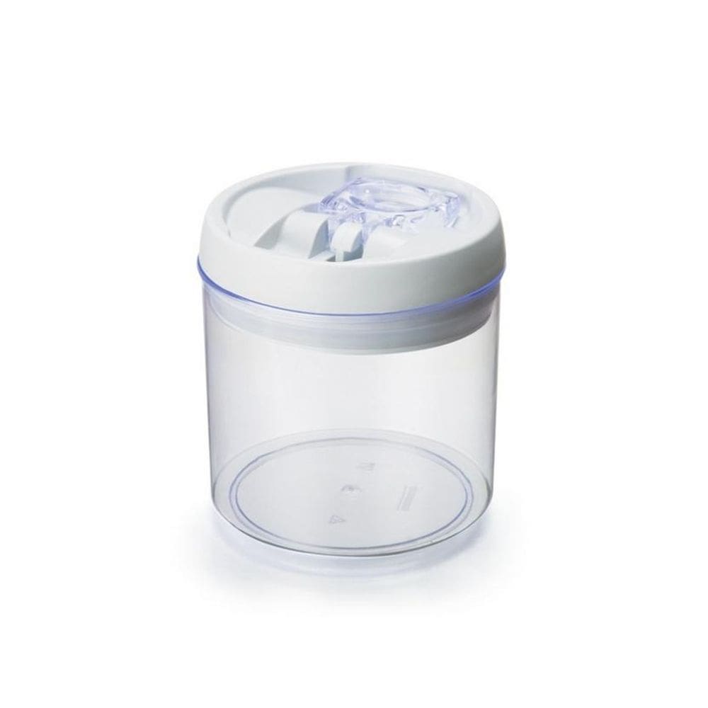 Pote Hermético Cristal Redondo 900 Ml Injeplastec