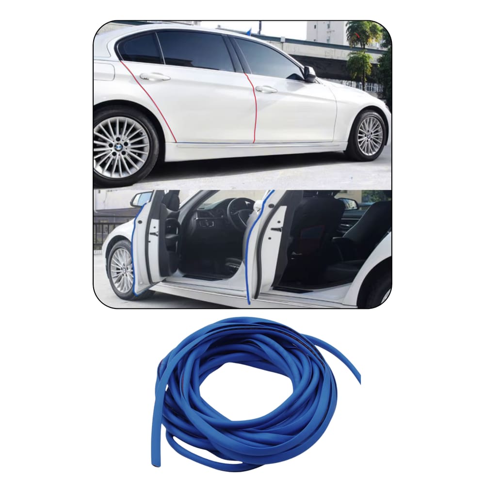 Borracha Proteção Porta FIAT Toro Strada FastbackArgoAzul