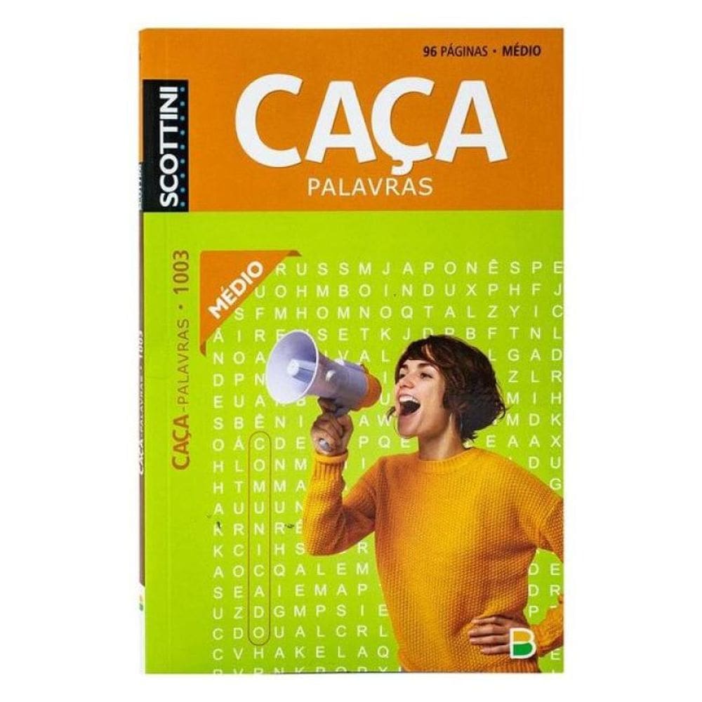 Scottini Caça-Palavras (96P) N.1003 (Médio)