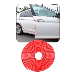 Borracha Proteção Porta Peugeot Toyota Ford HondaGMVermelho