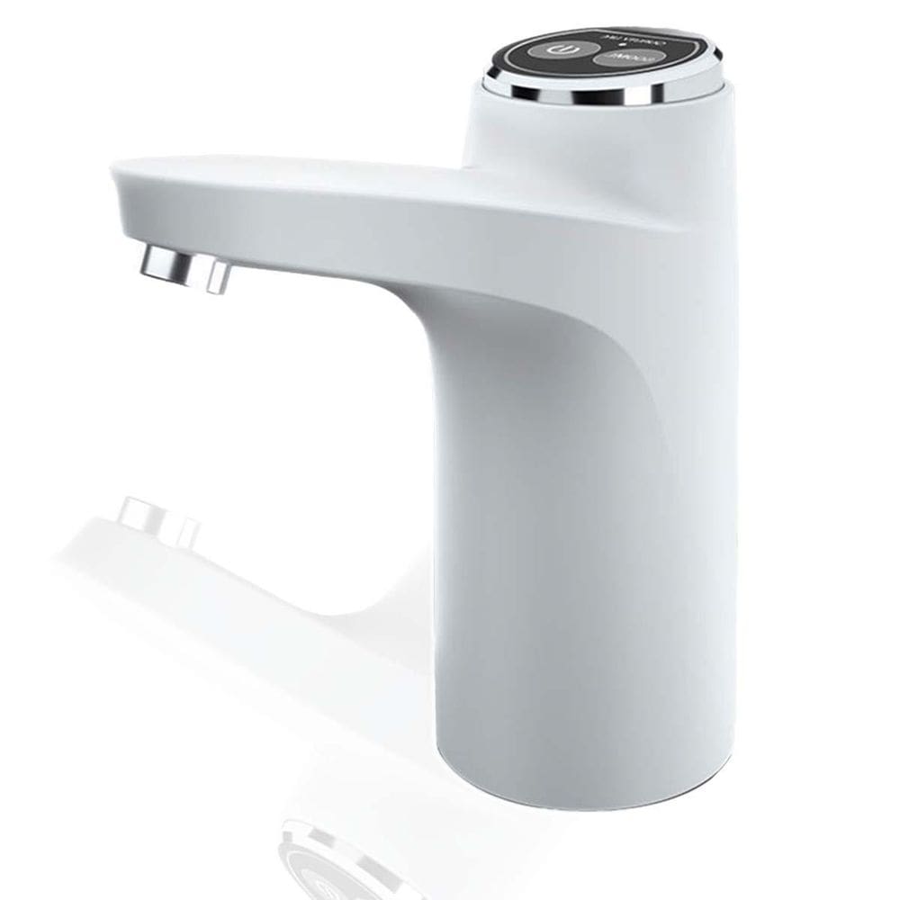 Bomba Galao De Agua Gourmet Bateria Recarregavel Usb Branca