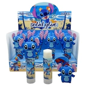 Cola Bastão Escolar Branca 8g Personagem Disney Stitch Unidade Super Fofa | Infantil | Decorada | Papelaria