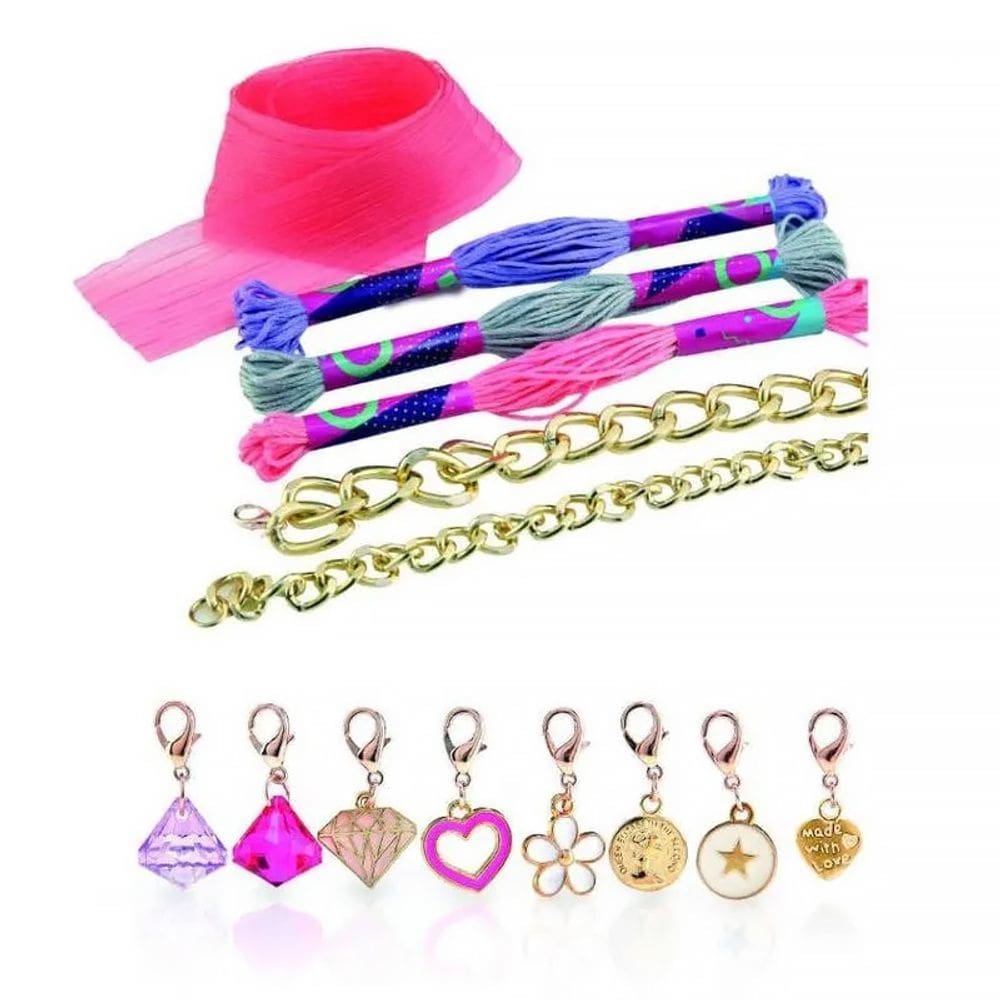 Kit de Miçangas Diamond Star Braceletes R3212 - BBR Toys