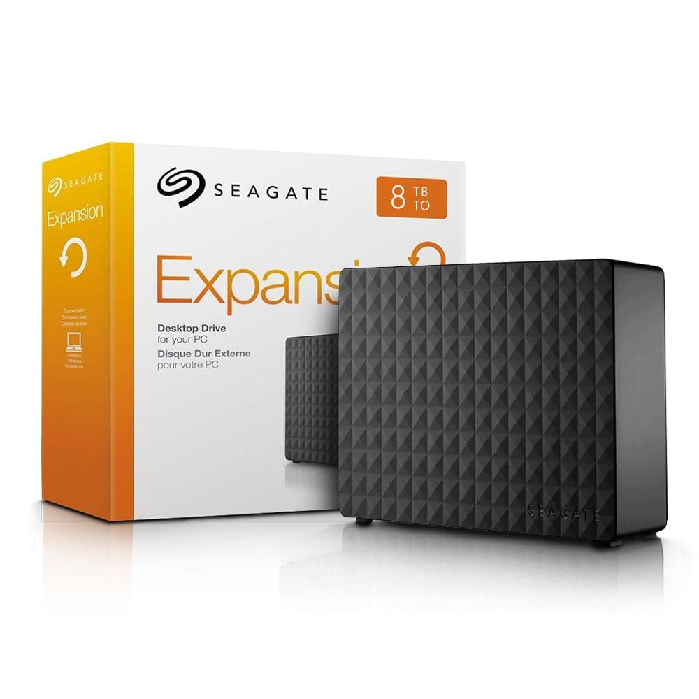 Hd Externo 8Tb 3,5 Usb 3.0 Com Fonte Steb8000100 Seagate