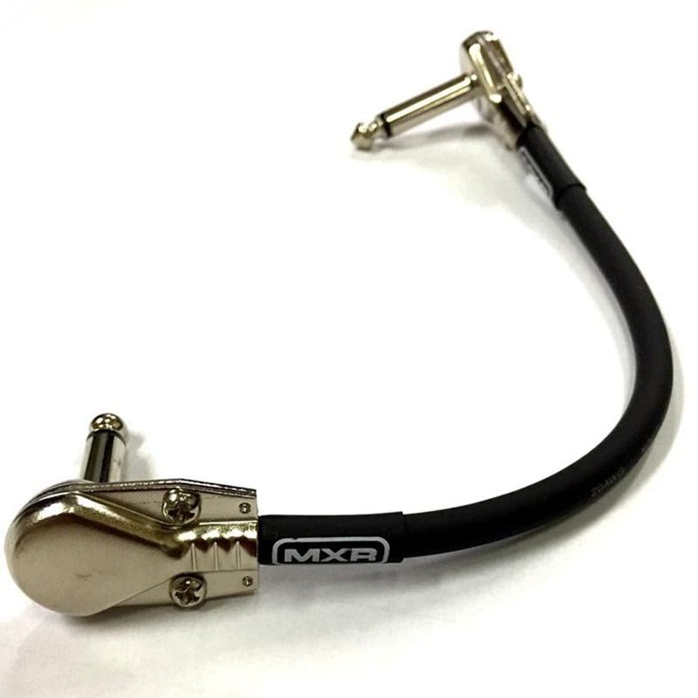 Cabo Para Pedal Mxr 15cm Angular Preto Dunlop