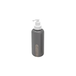 Porta Alcool Gel Dispenser Plastico Cinza 480ml