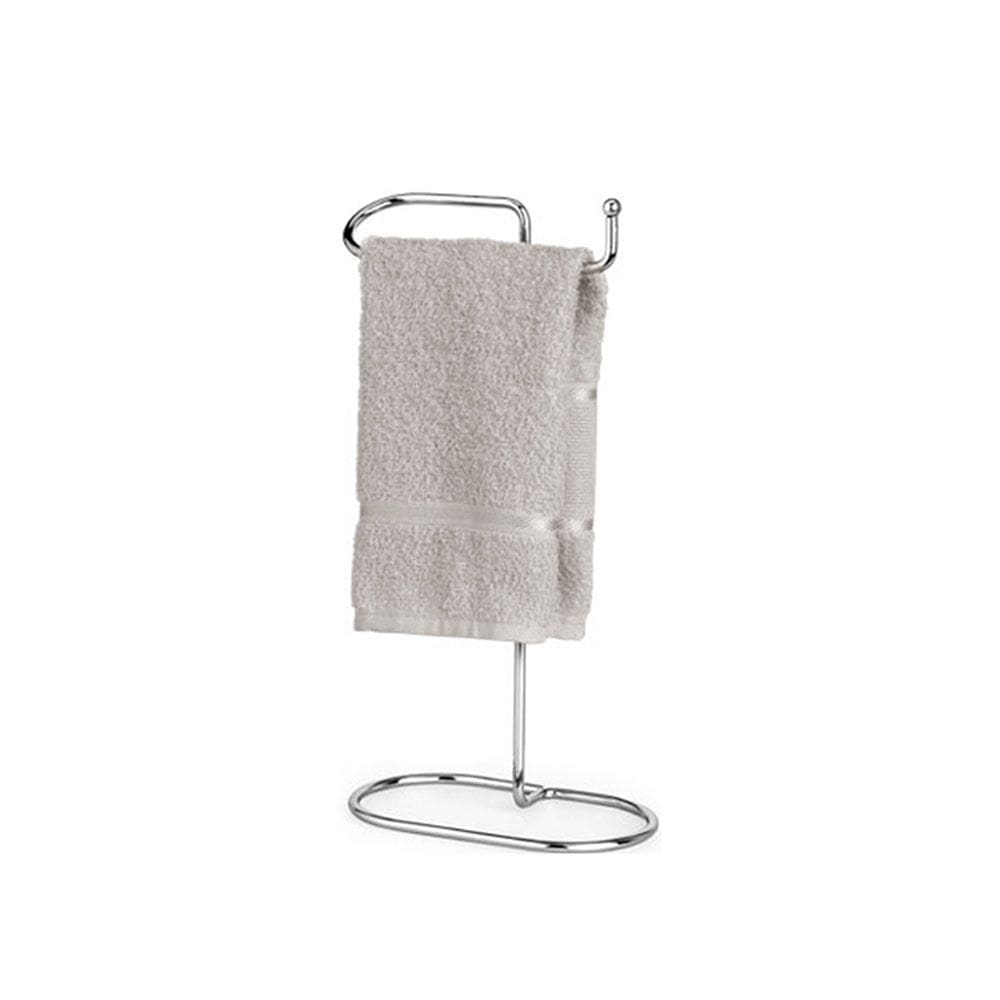 Porta Toalha Cromado Toalheiro de Mesa em Aço
