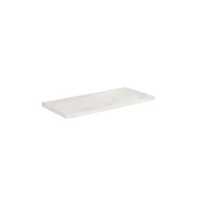 Prateleira Branca Amadeirada Suspensa Invisivel 40x20cm