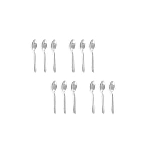 Colher de Cafe Colheres Talheres Aço Inox Victoria 12un