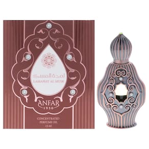 Perfume Anfar Lamahat Al Musk para mulheres, óleo concentrado de 15 ml