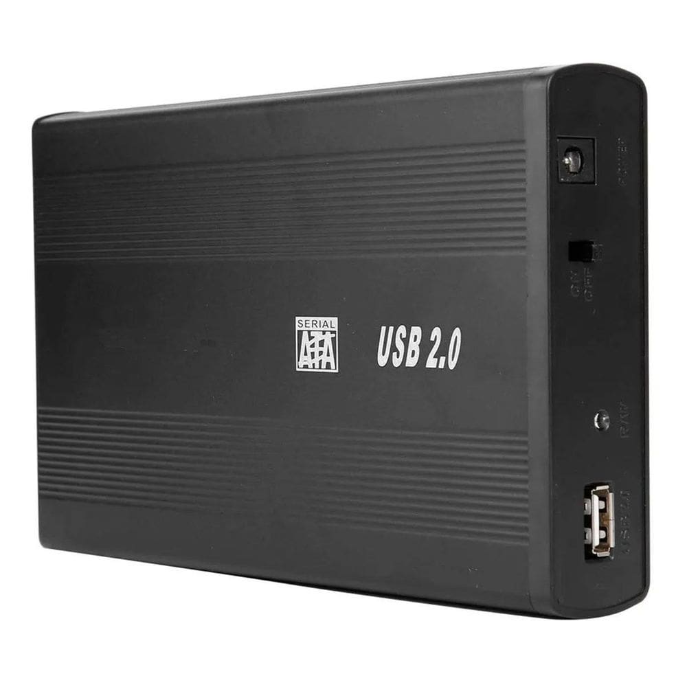 Case Usb Para Hd De Computador Pc Desktop 3.5Mm Hdd Sata