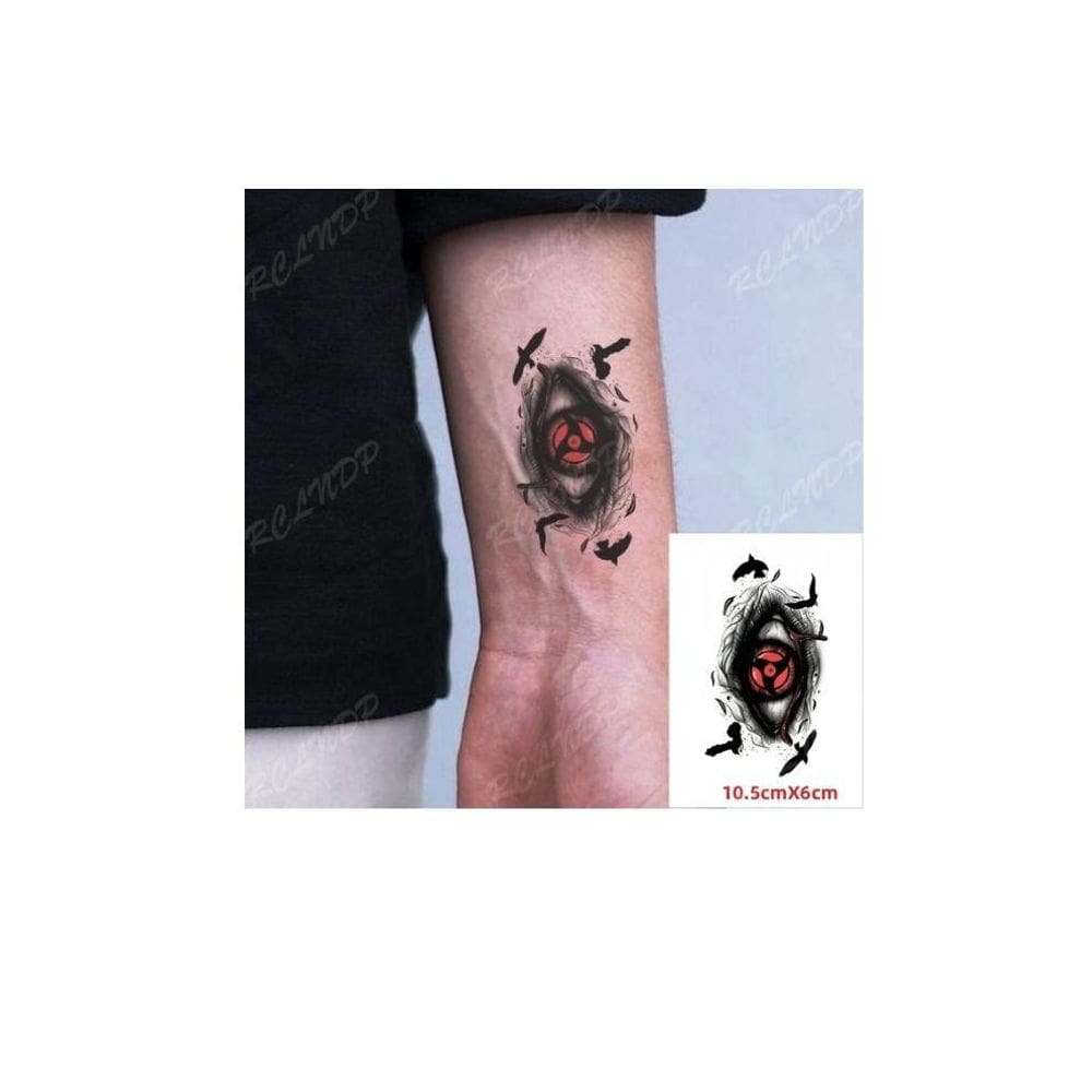Tatuagem Temporaria Sombras Anime Naruto
