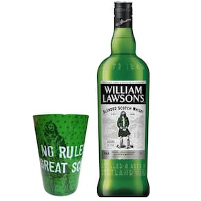 Kit Whisky William Lawsons 1L + Copo Personalizado