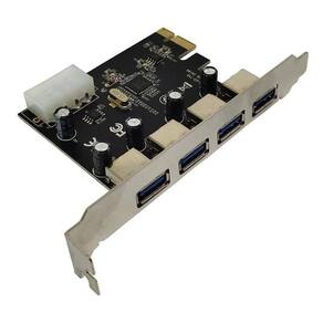 Placa Usb 3.0 Pci-e 4 Portas 5gbps Pci-express Pc