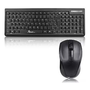 Kit Teclado+mouse S Fio Wireless Compatível Windows