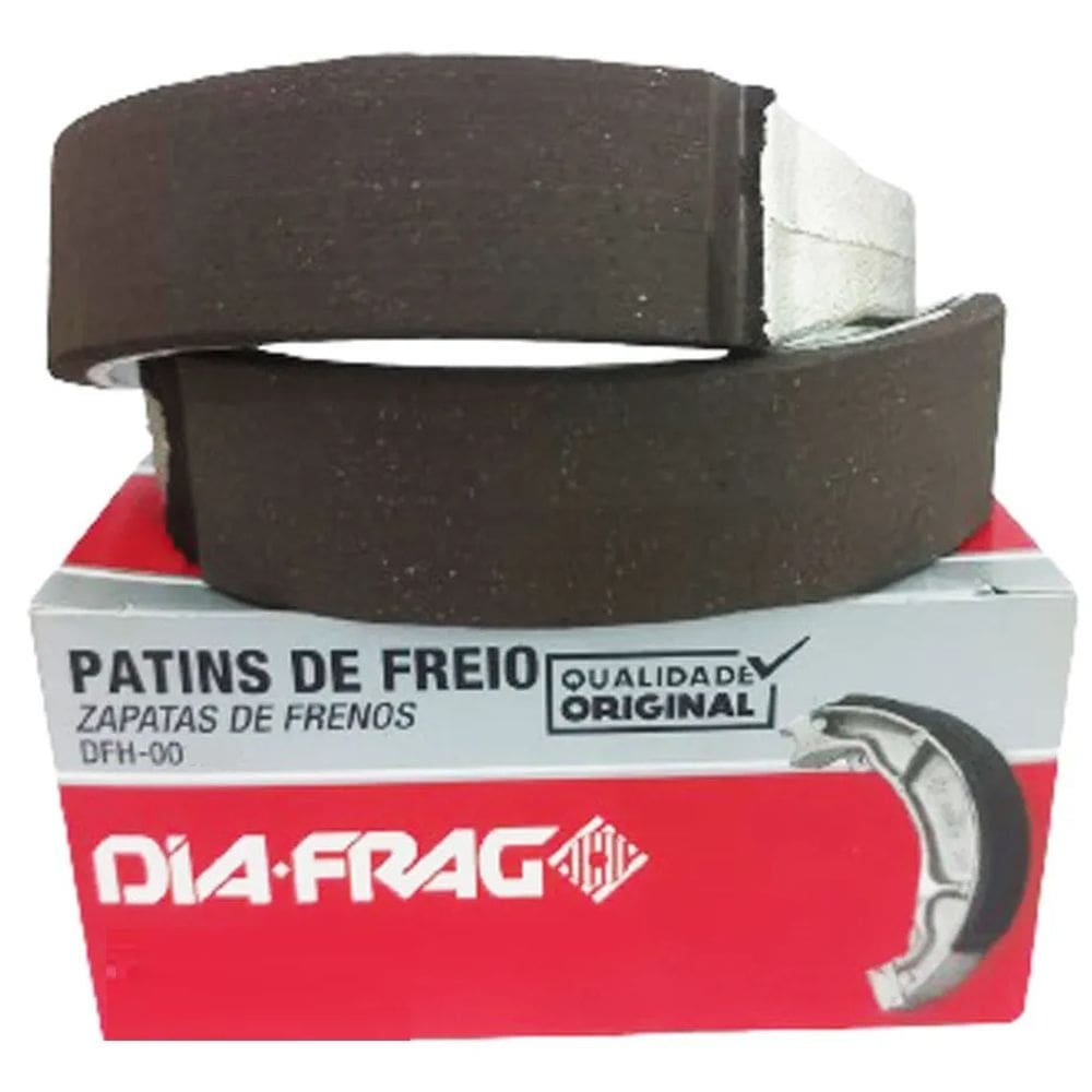Lona Freio Patim Traseiro 0,25 Bros 150-160 Crf 230 Dafra Super 100 Pop 100 biz job 125 NXR 125