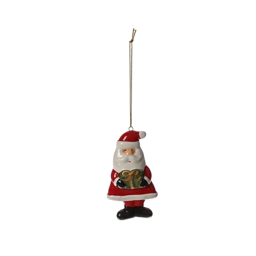 Enfeite de Natal Le Figuras de Cerâmica 8,5cm - Item Variado