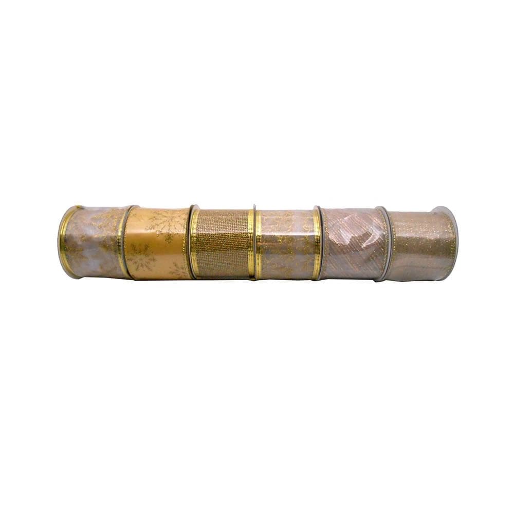 Fita Natal Le 6cmx2m Dourada - Item Variado