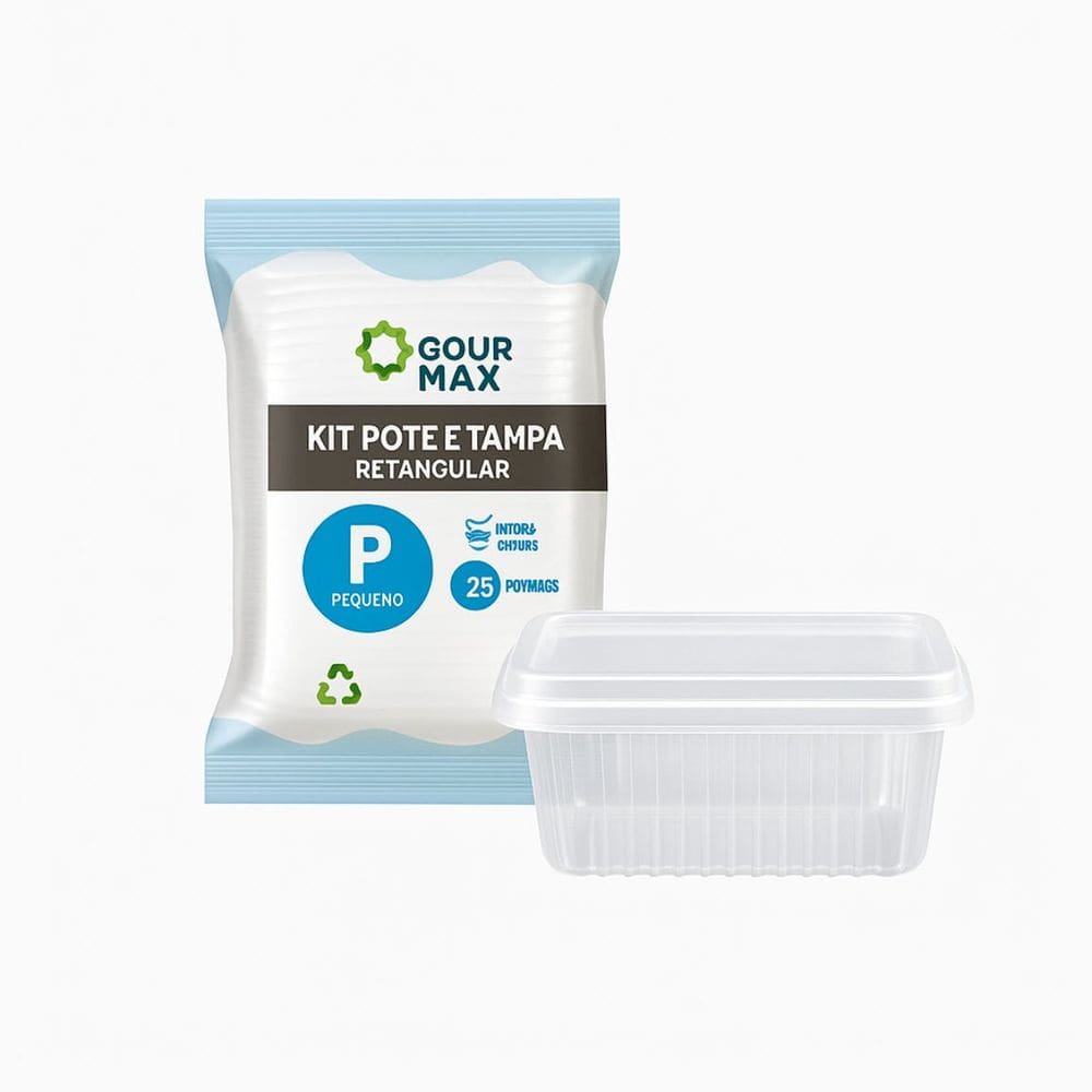 POTE RET. C/ TAMPA 350 ML.  C/ 144 UN-Marmitex Fitness,doces