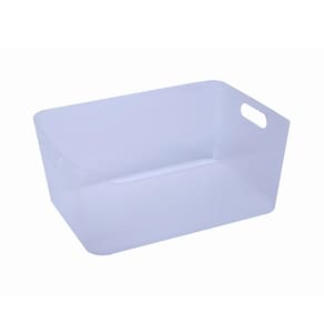 Cesto Organizador Le Candy em Plástico Azul 10L