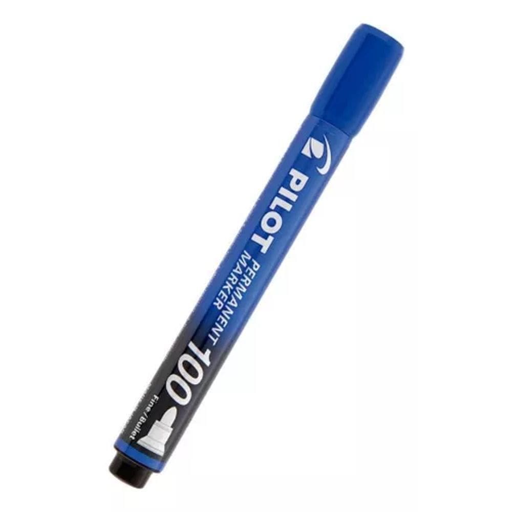 Marcador Permanente 4.5 Redondo SCA 100 Azul - Pilot