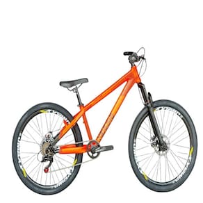 Bicicleta Vikingx X-35  Laranja Wheeling Single Freio a Disco 1x7