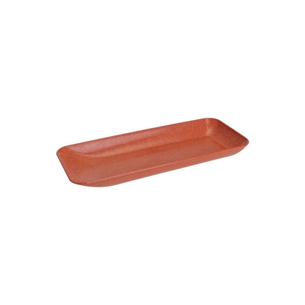 Travessa Cazza em Madeira/Plástico Retangular Pequena - Item  Variado
