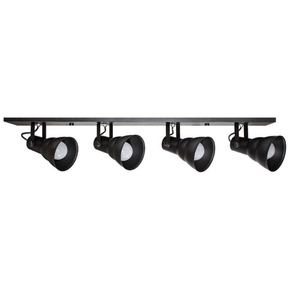 Spot De Sobrepor Taschibra Hol Linear Prata 4Xe27 Bivolt