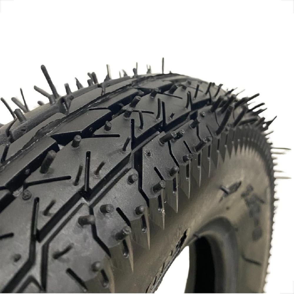 Pneu Para Carriola Carrinho De Mão Borracha 3.5 x 8 Shiver Resistente reforçado Grosso
