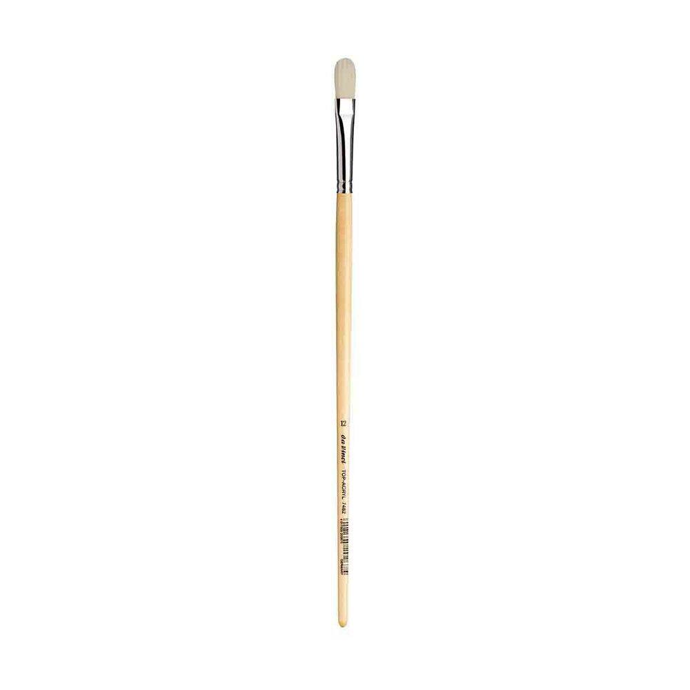 Pincel Língua De Gato Sintético Da Vinci Top Acryl 7482 Nº12