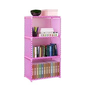 Estante Organizador Multiuso Porta Livro Brinquedos Roupas Objetos Com 4 Prateleiras Modular