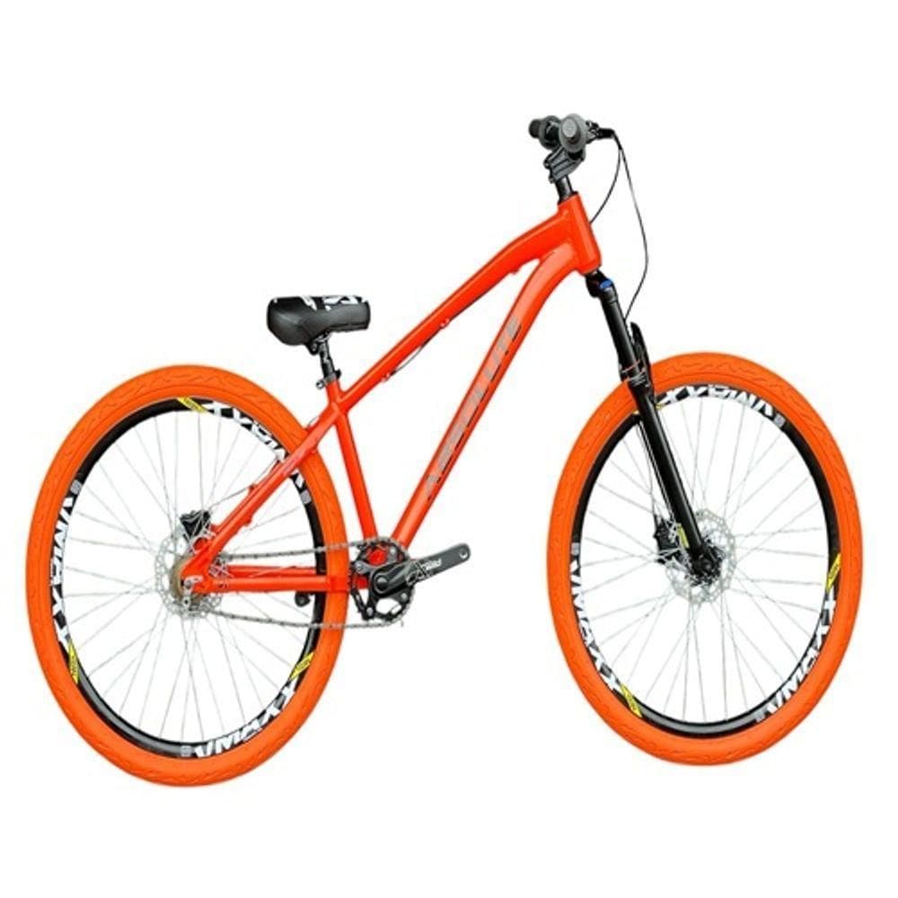 Bicicleta Absolute Brutus Pro 3 Laranja Single Com Freio Hidráulico Pneu Laranja