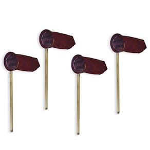 Kit Com 4 Salvas Para Coleta De Dízimos E Ofertas Vinho