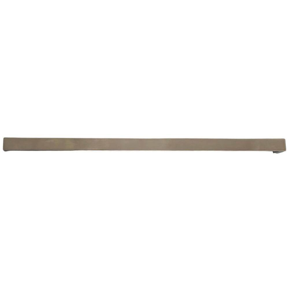 Kit 30 Puxadores Retos Alça 352mm Zamac Níquel Escovado Piau