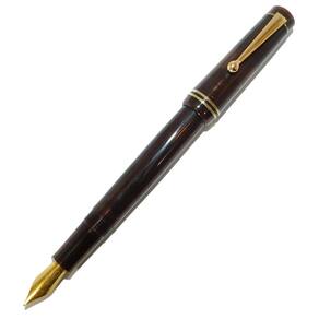 Caneta Tinteiro Click Aristocrat Flex Gold Marrom Smoky