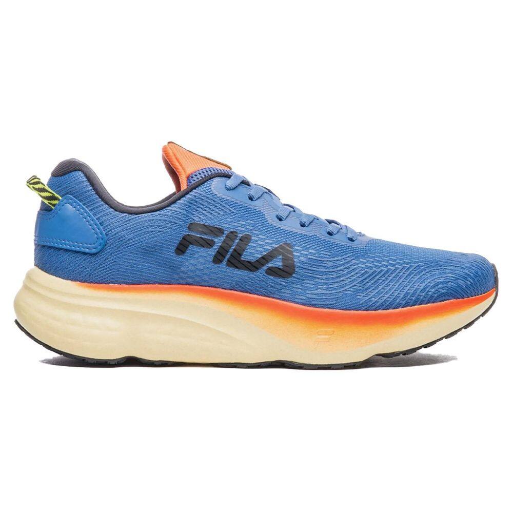 Tênis Fila Maxximus Azul e Laranja