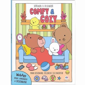 Livro Aprenda A Desenhar - Comfy And Cozy - Ciranda Cultural