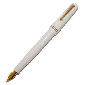 Caneta Tinteiro Click Aristocrat Flex Gold Branca